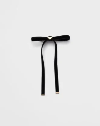 Pinza para el cabello de terciopelo