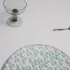Plato de porcelana – Verde Viena