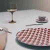 Plato de porcelana – Vienna Red