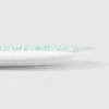 Plato de servir mediano de porcelana – Verde Viena