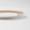 Plato llano de porcelana – Oro macizo Plato llano de porcelana – Oro macizo