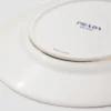 Plato llano de porcelana – Oro macizo Plato llano de porcelana – Oro macizo