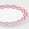 Plato pequeño de porcelana – Vienna Red