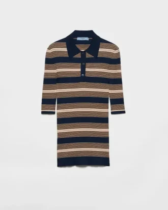 Polo de algodón a rayas
