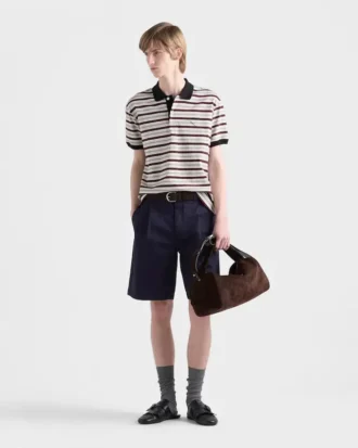 Polo de algodón de manga corta