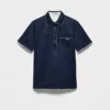 Polo de algodón Lisle