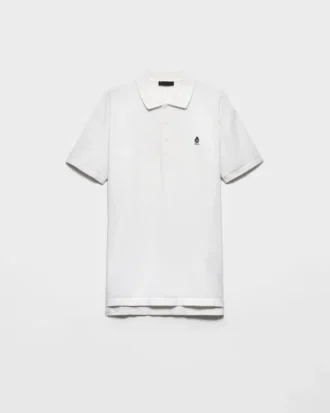 Polo de algodón teñido en la prenda