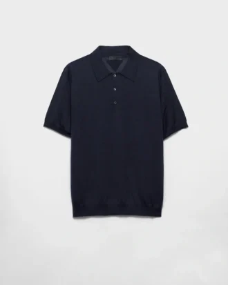 Polo de cachemira y seda Polo de cachemira y seda
