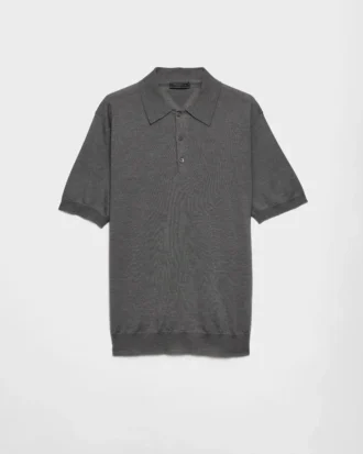 Polo de cachemira y seda Polo de cachemira y seda