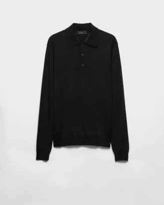 Polo de cachemira y seda Polo de cachemira y seda