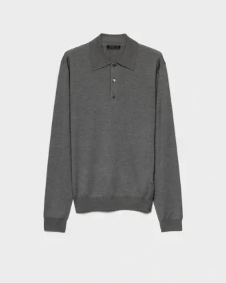 Polo de cachemira y seda