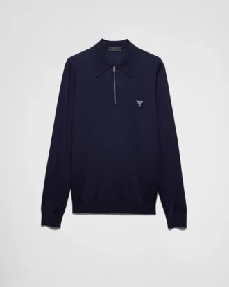 Polo de lana superfina