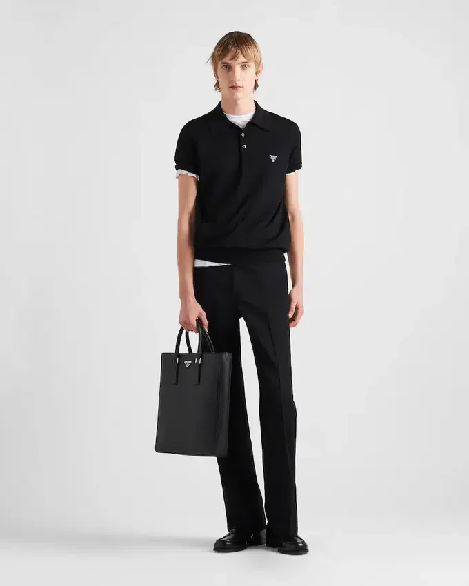 Polo de lana superfina Polo de lana superfina