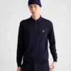 Polo de lana superfina