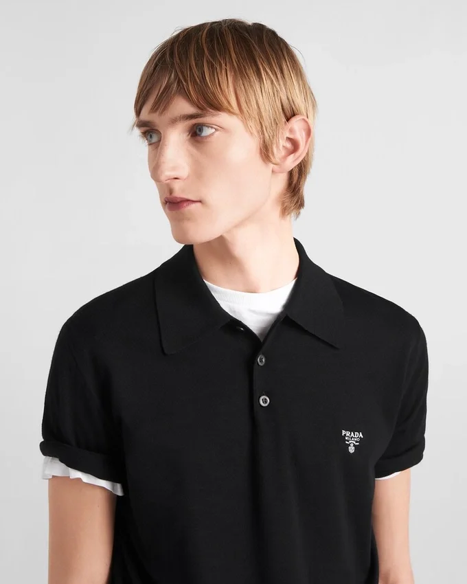 Polo de lana superfina Polo de lana superfina