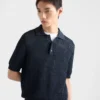 Polo de lino y algodón