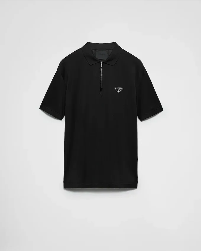 Polo Piqua con detalles de Re-Nylon Polo Piqua con detalles de Re-Nylon