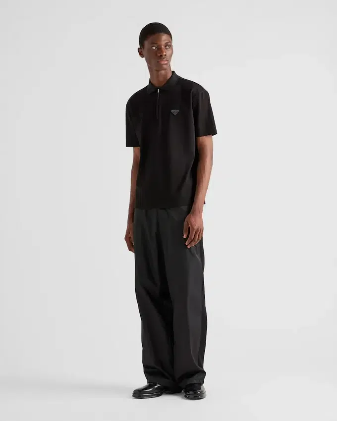 Polo Piqua con detalles de Re-Nylon Polo Piqua con detalles de Re-Nylon
