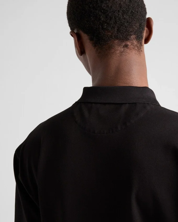 Polo Piqua con detalles de Re-Nylon Polo Piqua con detalles de Re-Nylon