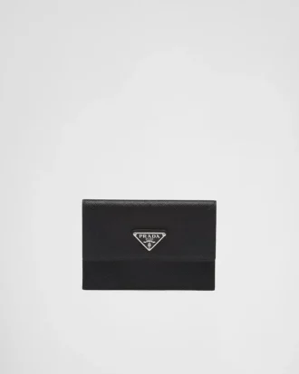 Portadocumentos de piel Saffiano