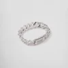 Pulsera con logotipo de cristal Pulsera con logotipo de cristal