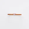 Pulsera Couleur Vivante – Oro rosa con morganita y citrino Pulsera Couleur Vivante – Oro rosa con morganita y citrino