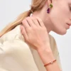 Pulsera Couleur Vivante – Oro rosa con morganita y citrino Pulsera Couleur Vivante – Oro rosa con morganita y citrino