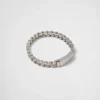 Pulsera de cadena con joyas