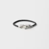 Pulsera de cuero napa trenzado