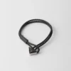 Pulsera de cuero napa trenzado