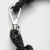 Pulsera de cuero napa trenzado