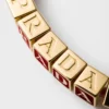 Pulsera de piel napa