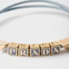 Pulsera de piel napa