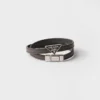 Pulsera de piel Saffiano Pulsera de piel Saffiano