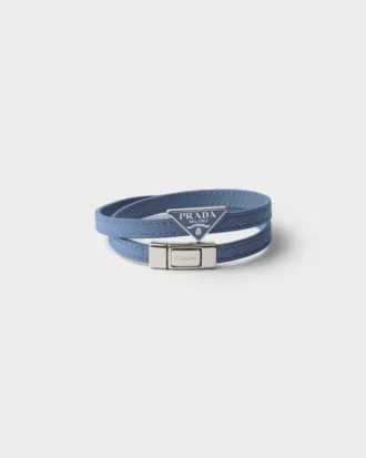 Pulsera de piel Saffiano