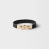 Pulsera de piel Saffiano Pulsera de piel Saffiano