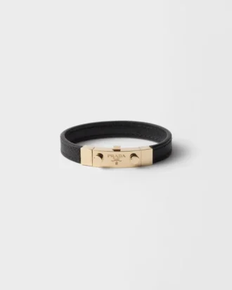 Pulsera de piel Saffiano Pulsera de piel Saffiano