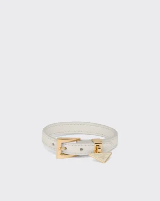 Pulsera de piel Saffiano