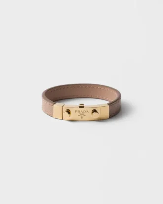 Pulsera de piel Saffiano Pulsera de piel Saffiano