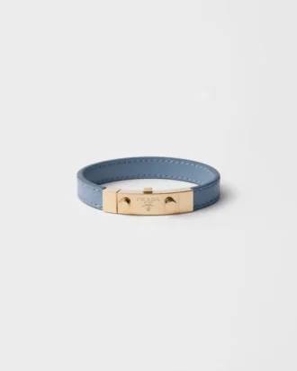 Pulsera de piel Saffiano Pulsera de piel Saffiano