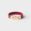 Pulsera de piel Saffiano Pulsera de piel Saffiano