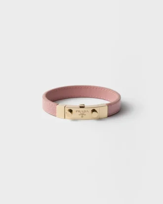 Pulsera de piel Saffiano Pulsera de piel Saffiano
