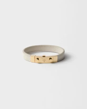 Pulsera de piel Saffiano Pulsera de piel Saffiano