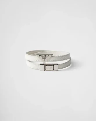 Pulsera de piel Saffiano Pulsera de piel Saffiano