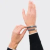 Pulsera de piel Saffiano Pulsera de piel Saffiano