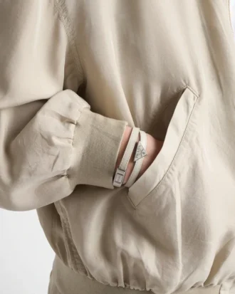 Pulsera de piel Saffiano