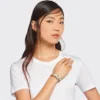 Pulsera de piel Saffiano