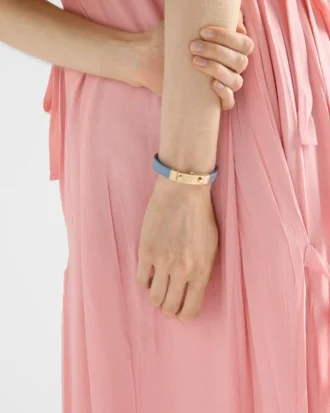 Pulsera de piel Saffiano Pulsera de piel Saffiano