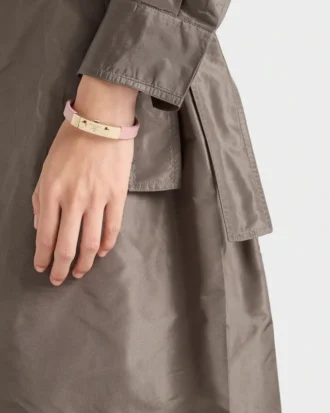 Pulsera de piel Saffiano Pulsera de piel Saffiano