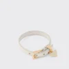 Pulsera de piel Saffiano